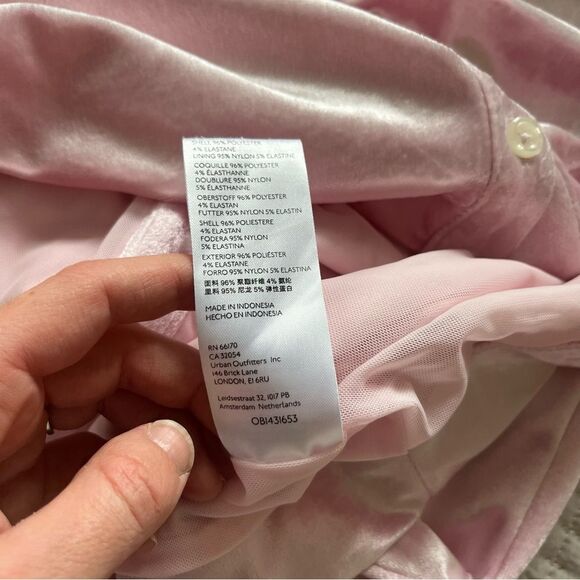 Free People Women's XS Shayla Velvet Ruched Mini Dress. - Picture 11 of 11